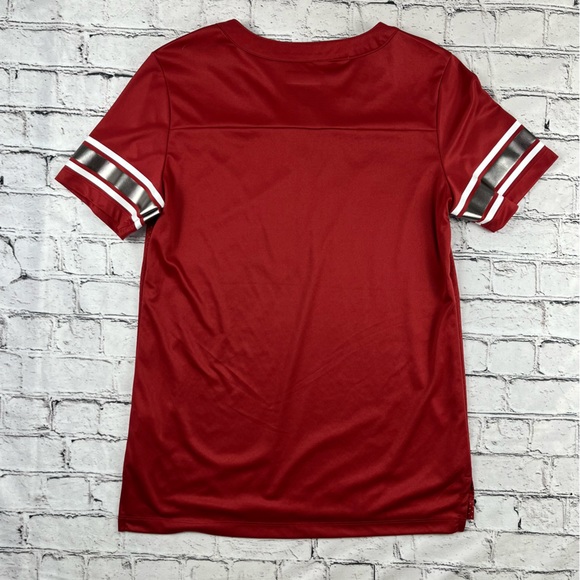 NFL Arizona Cardinals Lace-up Jersey Top M - Picture 2 of 8